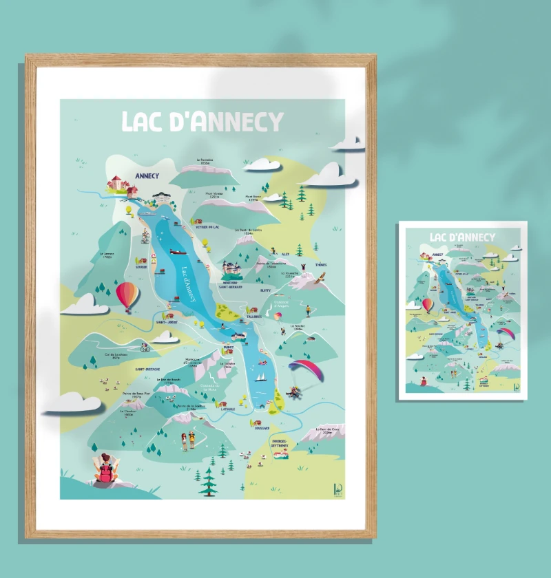 Carte touristique illustrée : donner une identité ludique à votre territoire