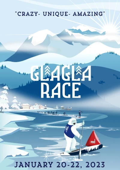 Affiche de la Gla Gla Race