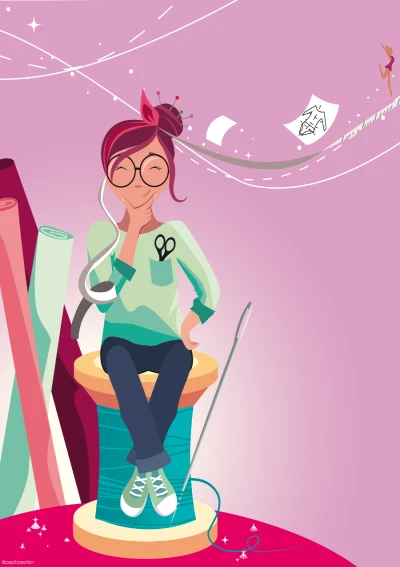 Illustration en support de communication pour Syléo Création