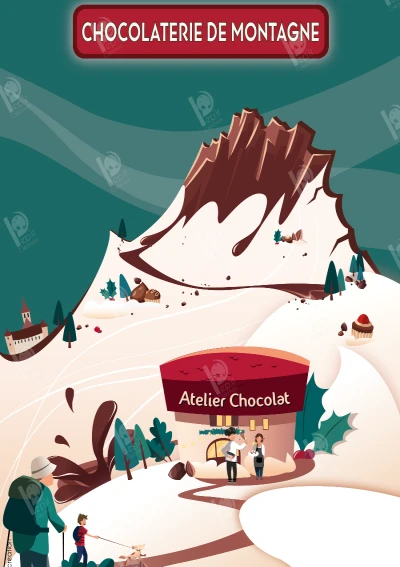 Illustration de la Chocolaterie des montagnes