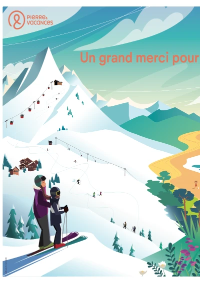 Carte de Voeux de Pierre & Vacances