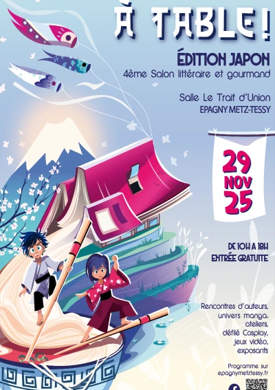 Salon littéraire et gourmand à Epagny-Metz-Tessy Edition 2025
